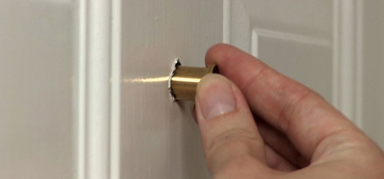 peephole door repair in Winter Park